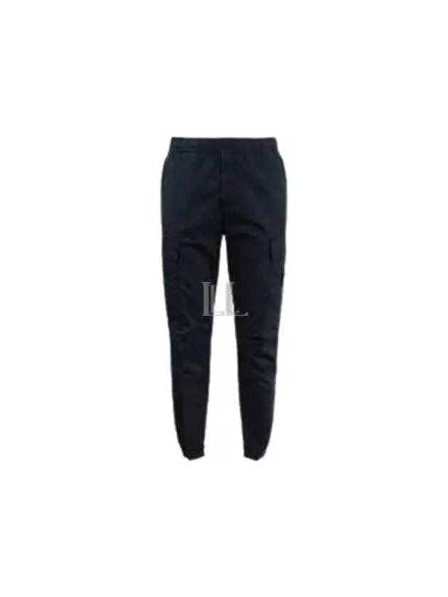 Banding Waist Tapered Cargo Straight Pants Navy - STONE ISLAND - BALAAN 2