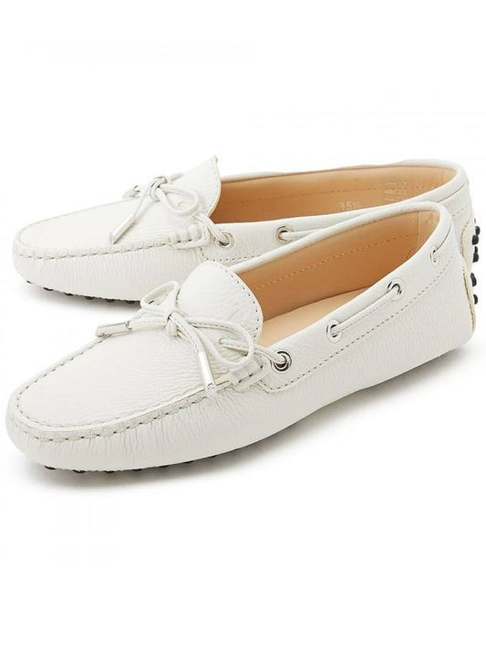 Women's Gommino Driving Shoes White - TOD'S - BALAAN 2