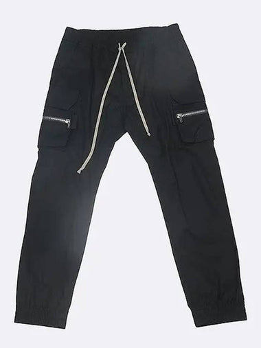 RU21S6396 Black Color Men s Jogger Pants - RICK OWENS - BALAAN 1