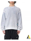 Smashing Bow Logo Label Knit Top Blue - ACNE STUDIOS - BALAAN 2