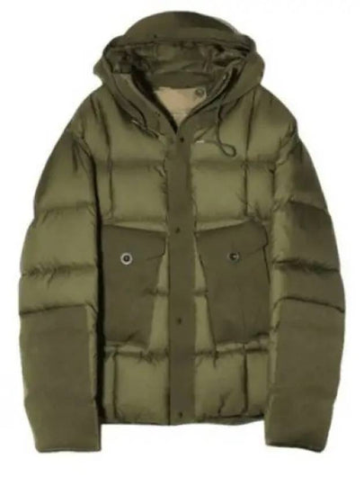 Tempest Combo Down Jacket Olive - TEN C - BALAAN 2