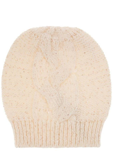 Wool, silk and cashmere braided cap - PESERICO - BALAAN 1