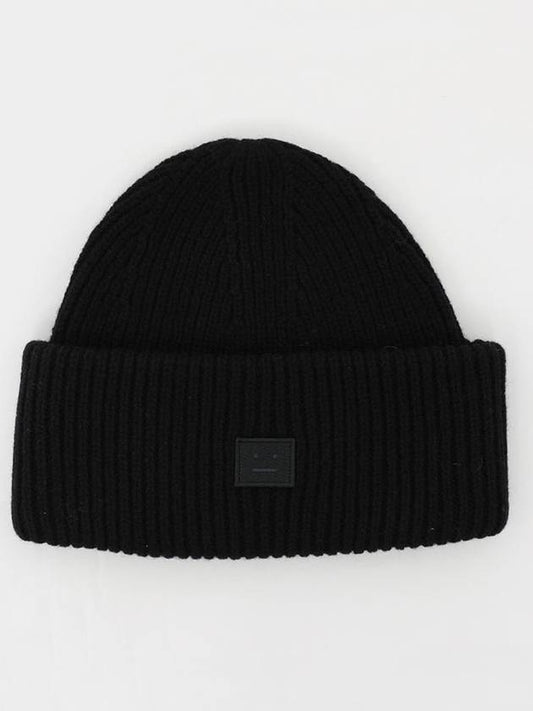 Small Face Logo Beanie Black - ACNE STUDIOS - BALAAN 2