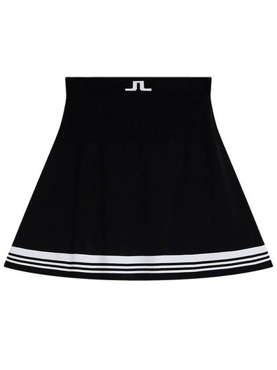 Women's Frida Striped Knit Skirt Black - J.LINDEBERG - BALAAN 2