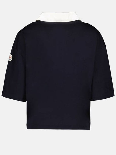 logo patch collar shirt - MONCLER - BALAAN 2