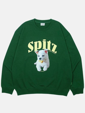 Lucky Potato Sweatshirt Deep Green - ALEX&AIDEN - BALAAN 1