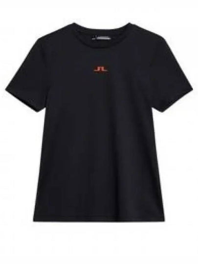 Ada Short Sleeve T-Shirt Black - J.LINDEBERG - BALAAN 2