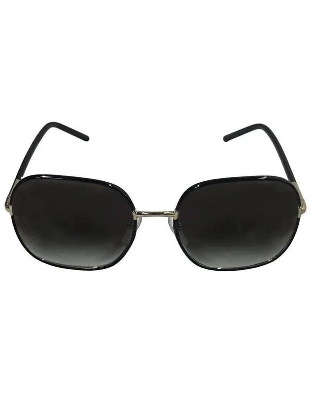 Eyewear Square Metal Sunglasses Black - PRADA - BALAAN 4