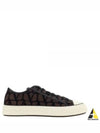 Toile Iconographe Low Top Sneakers Brown - VALENTINO - BALAAN 2