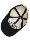 Two-Tone Short Brim Ball Cap Black - DONTFORGETME - BALAAN 4