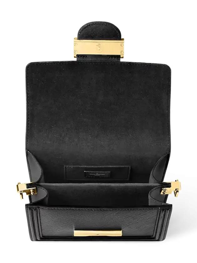 Mini Dauphine Leather Shoulder Bag Black - LOUIS VUITTON - BALAAN 4