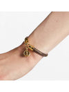 LV Tribute Charm Monogram Bracelet Gold Brown - LOUIS VUITTON - BALAAN 5