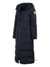 Mystique Satin Long Parka Black - CANADA GOOSE - BALAAN 3