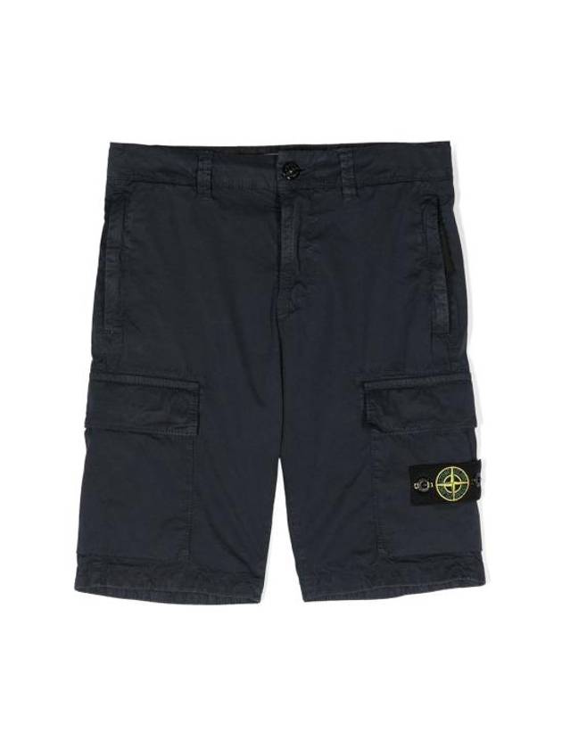 Stone Island Short Pants 7816L0210V0120 Blue - STONE ISLAND - BALAAN 1