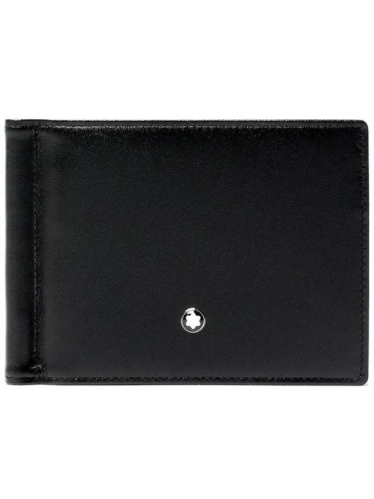 Meisterstuck 6CC Money Clip Half Wallet Black - MONTBLANC - BALAAN 2