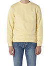 Men's Item Logo Sweatshirt Yellow - A.P.C. - BALAAN 3