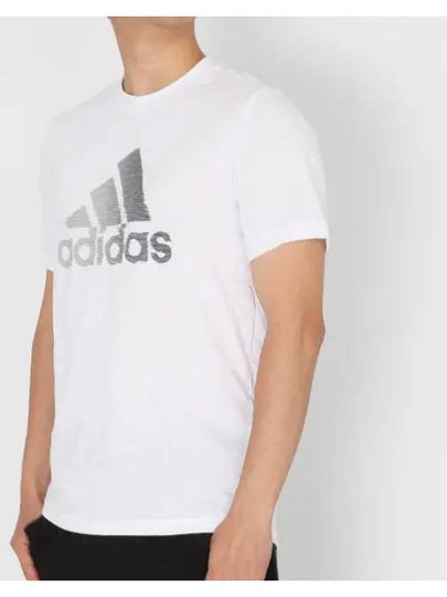 Aeroready Logo Short Sleeve T-Shirt White - ADIDAS - BALAAN 2