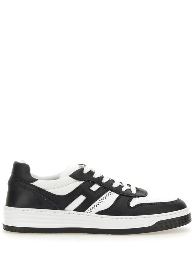 perforated low-top sneakers black - HOGAN - BALAAN 4