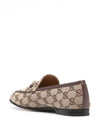 Jordan Ebony Original GG Canvas Loafer Beige - GUCCI - BALAAN 3