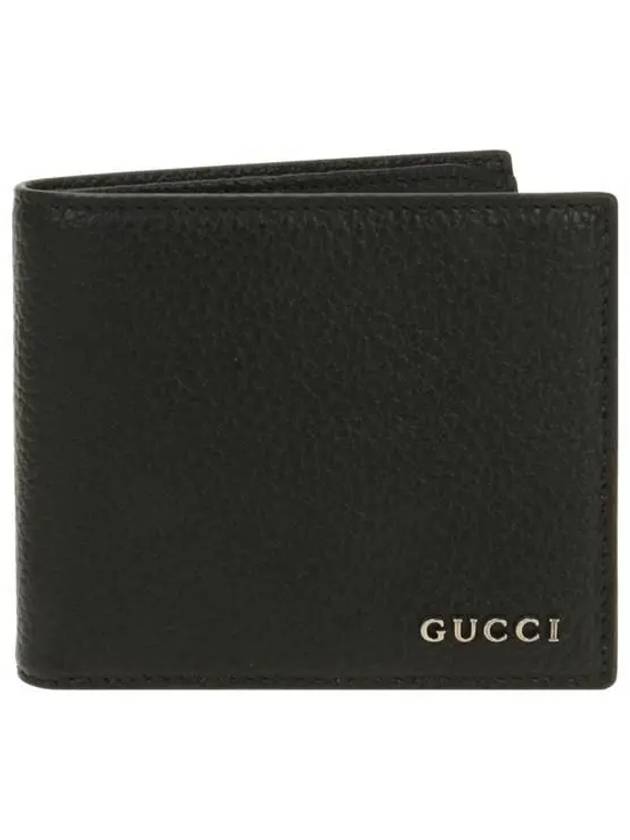 Men's Logo Half Wallet Black - GUCCI - BALAAN 2