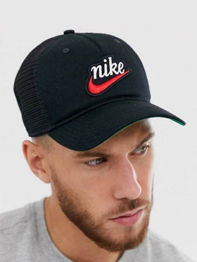 Classic 99 Foam Trucker Ball Cap Black - NIKE - BALAAN 2