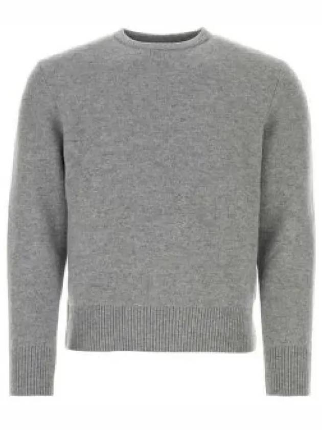 Arm Band Merino Wool Pique Knit Top Grey - THOM BROWNE - BALAAN 2