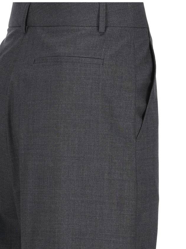 Valentino Garavani Trousers Grey - VALENTINO - BALAAN 3