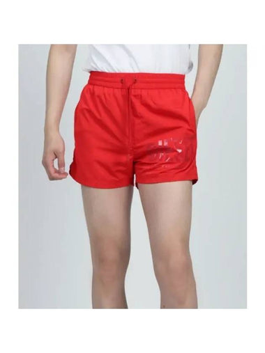 Mario 34 Swim Shorts Red - DIESEL - BALAAN 1