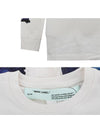 Diag Colored Arrow Long Sleeve T-Shirt White - OFF WHITE - BALAAN 6