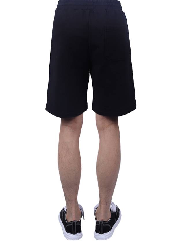 White Star Bermuda Shorts Black - GOLDEN GOOSE - BALAAN.