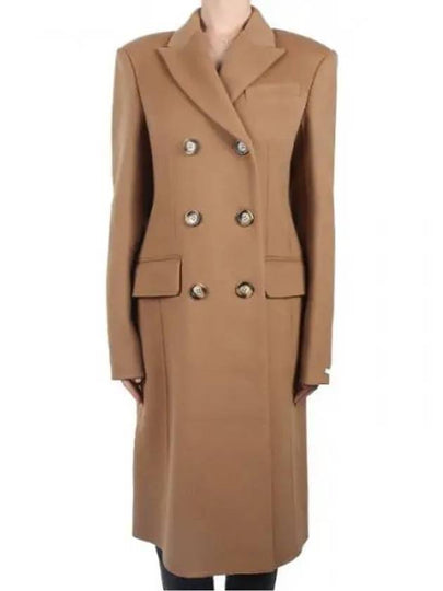 Sportmax Morgana Wool Double Coat Camel - MAX MARA - BALAAN 2