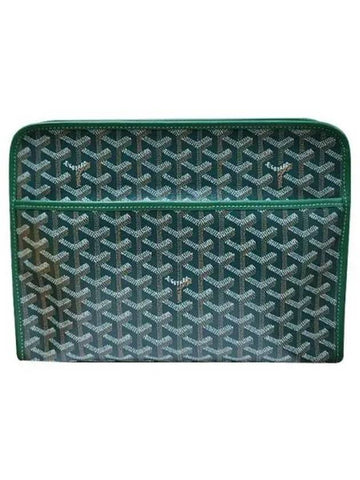 ABAJOUV GM 09 Special Color Juvence Clutch Bag Green TEO 270153 - GOYARD - BALAAN 1