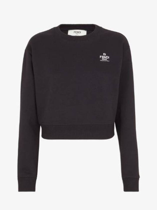 Sweater FS9648AOE3F0GME Black - FENDI - BALAAN 1