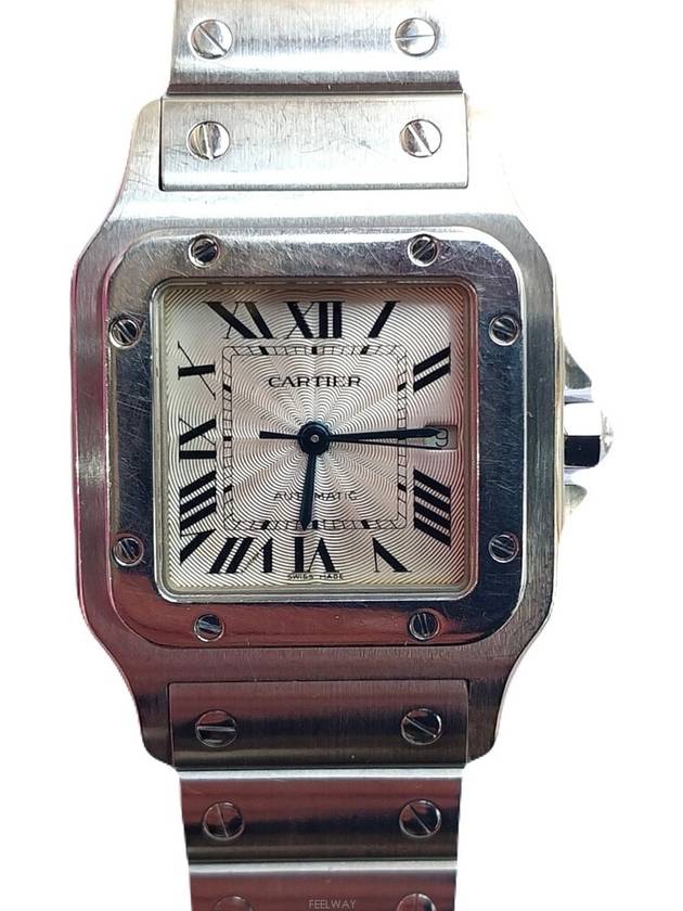 2319 Santos Galve LM Automatic Large Men s Watch - CARTIER - BALAAN 1