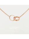 Love Necklace Rose Gold - CARTIER - BALAAN 2