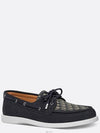 Granville Suede Boat Navy - DIOR - BALAAN 3