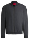 Blouson Zip-Up Jacket Grey - HUGO BOSS - BALAAN 2