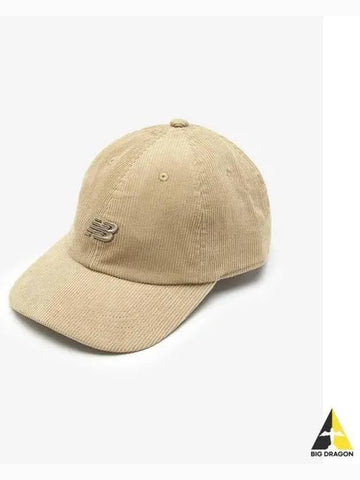 NBGDEFE702 Corduroy Ball Cap PLUS SIZE BEIGE - NEW BALANCE - BALAAN 1