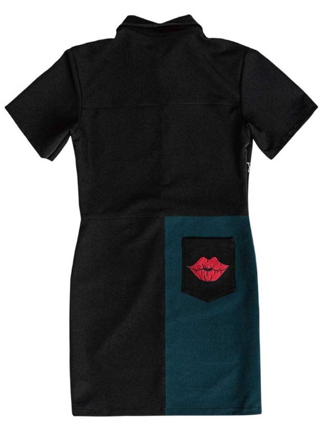 Ashura Logo Shirt Short Dress Black - PLA.Y_P - BALAAN 3