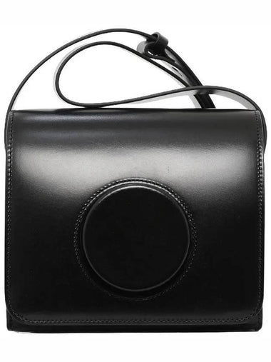 Women's Vegetable Tanned Leather Camera Cross Bag Black - LEMAIRE - BALAAN 1