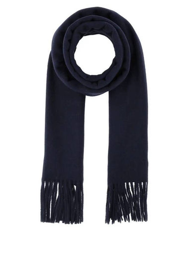 cashmere muffler navy - MAX MARA - BALAAN 1