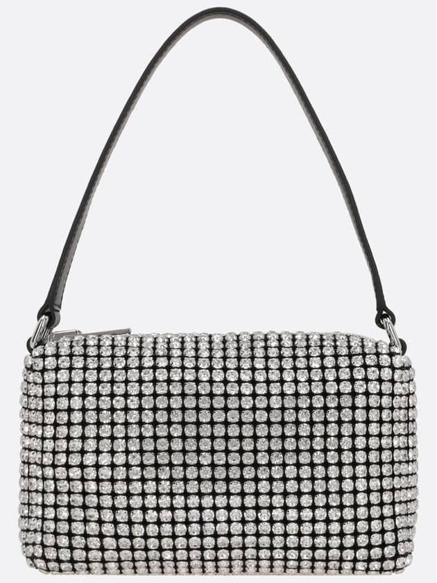 Heiress Crystal Mesh Pouch Bag Black White - ALEXANDER WANG - BALAAN 2