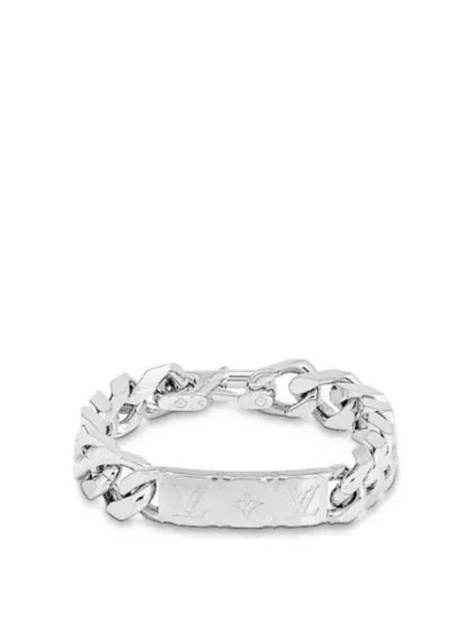 Monogram Chain Bracelet Silver - LOUIS VUITTON - BALAAN 2