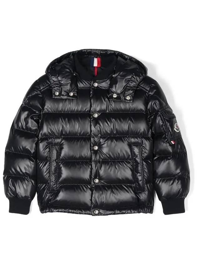 Moncler Kids 6 10 MANAEM Hooded Down Jacket Navy - MONCLER - BALAAN 1