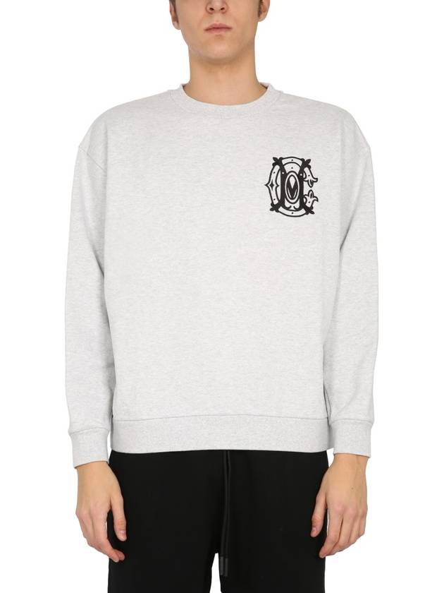 Monogram Sweatshirt CMBA049R21FLE0020810 B0040171048 - MARCELO BURLON - BALAAN 1