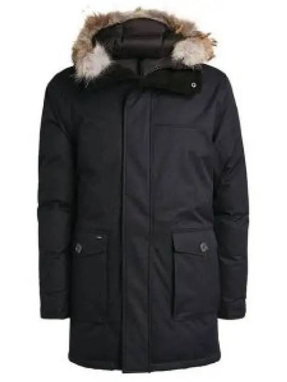 Yves Hooded Fur Padded Parka Black - NOBIS - BALAAN 2