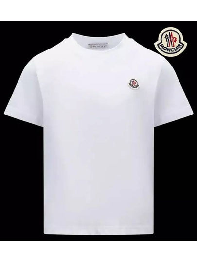 Kids Short Sleeve T Shirt White 8C00033 83907 001 8Y 10Y - MONCLER - BALAAN 2