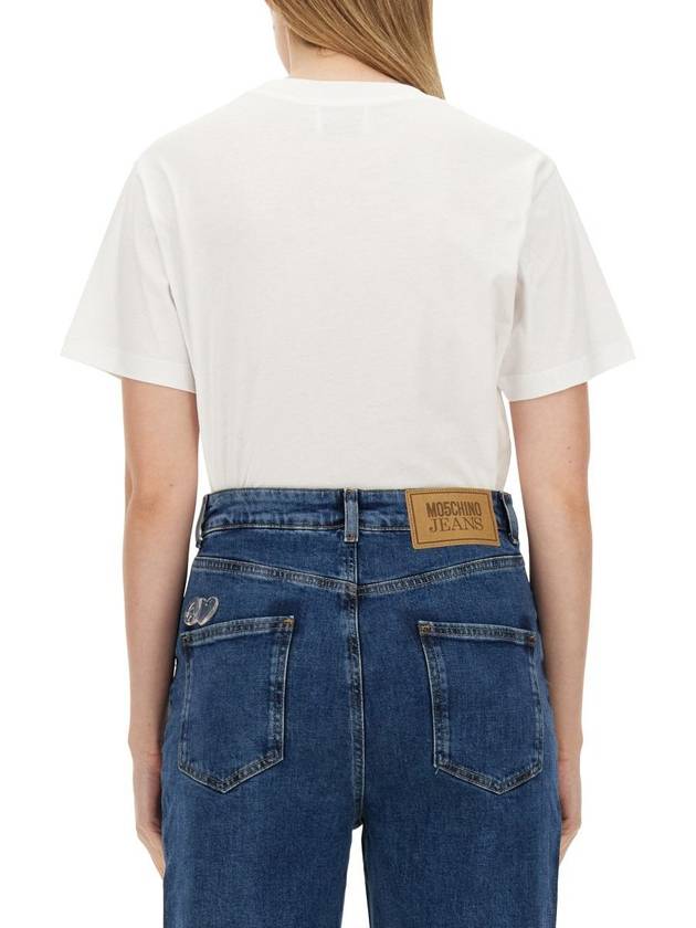 Moschino Jeans T-Shirt With Logo - MOSCHINO - BALAAN 3