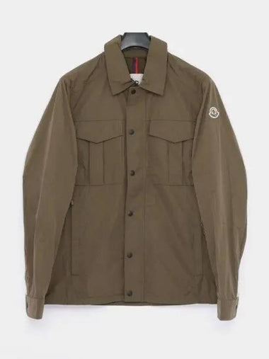 Frema patch logo two pocket shirt type men s jacket 1G00006 54A91 823 270431 1042833 - MONCLER - BALAAN 1