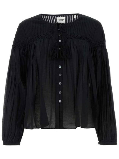 Short Sleeve T-Shirt HT0372FAB1J17E 01BK BLACK - ISABEL MARANT ETOILE - BALAAN 2